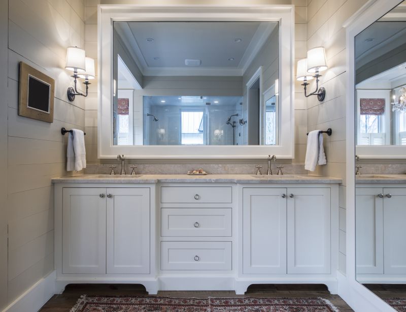 Floating Vanity and Modern Fixtures
