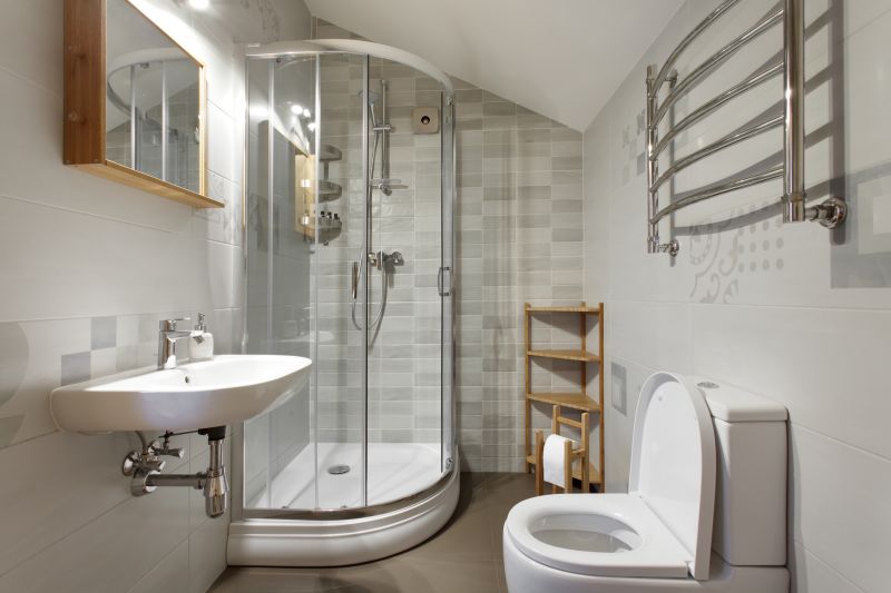 Walk-In Shower with Glass Doors
